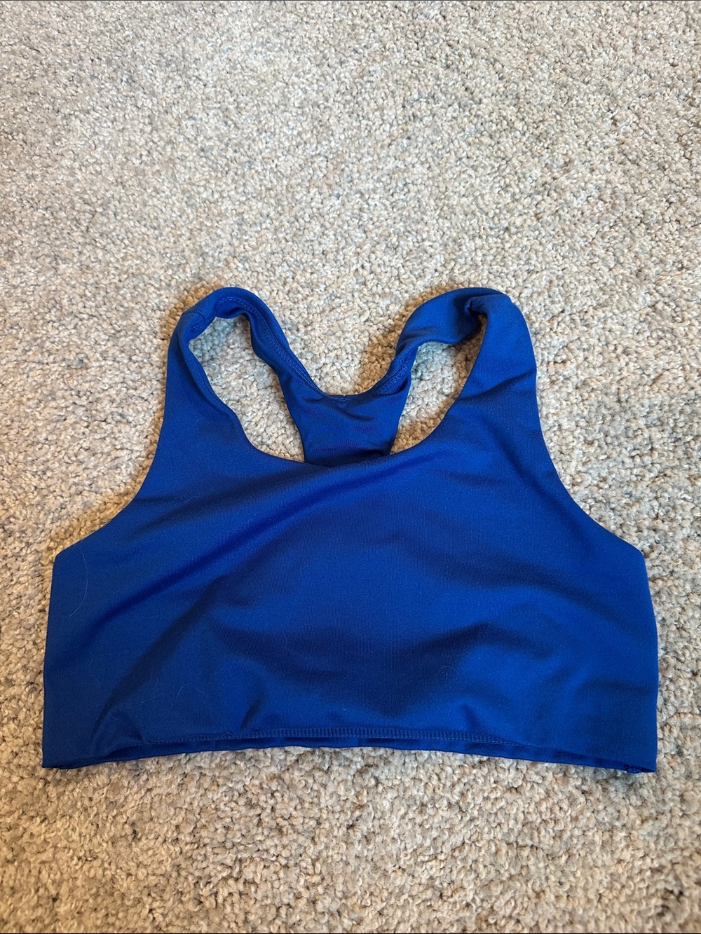 DSG Royal Blue Racerback Sportsbra Crop Top